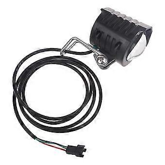 Compatible With Electric Bike LED Front Light E-Bike Bicycle 2 in 1 Waterproof Horn Headlight Biking Portable Dustproof Cycling Parts
