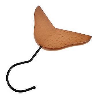 Cabides de madeira em miniatura para roupas de boneca (2 unidades)