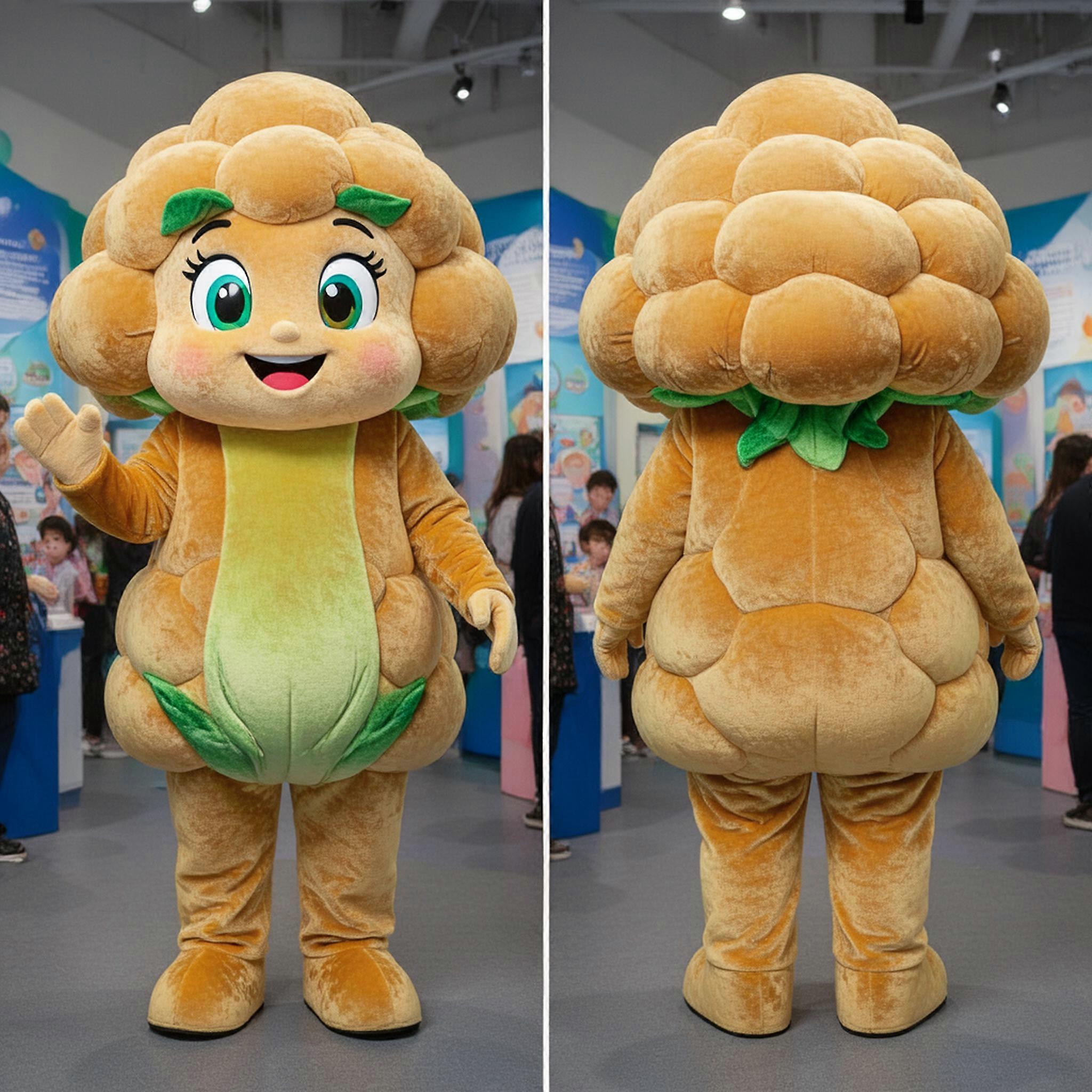 MASTICOT Golden Fleece Cauliflower Mascot