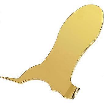 For    Y Lash Lift Perm Tool Stainless Steel Y Eyelash Brush Reusable Eyelash Comb Eye Makeup Tool Eyelash Separator For     Lash Lift and Tint (Gold)