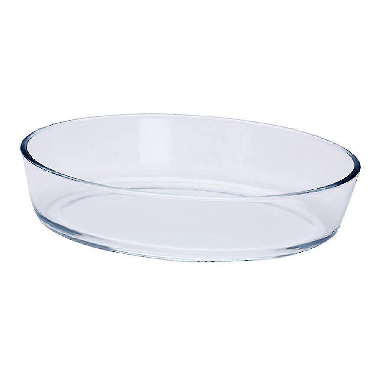 Oval Borosilicate Glass Baking Dish