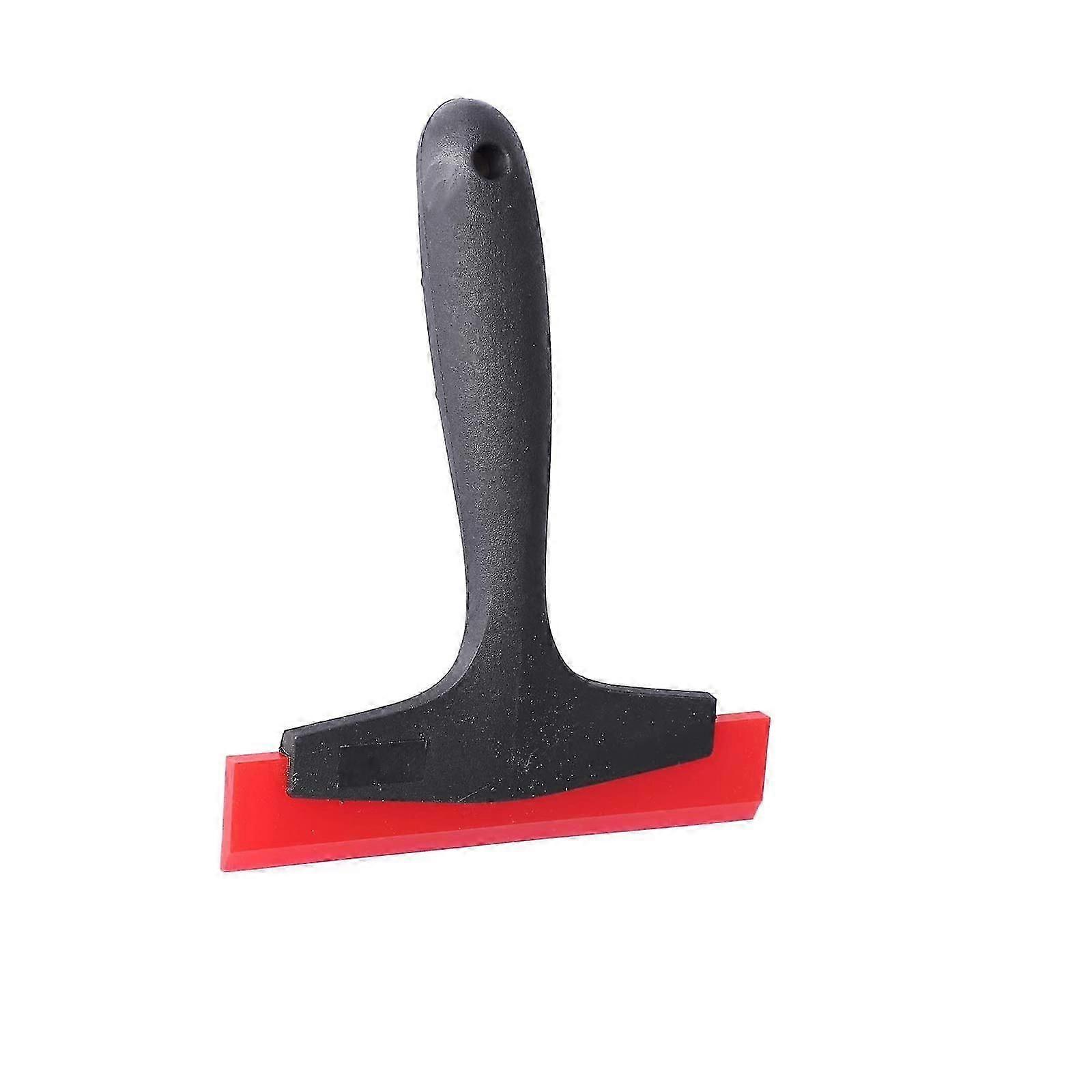 Window squeegee for cleaning bathroom windows
