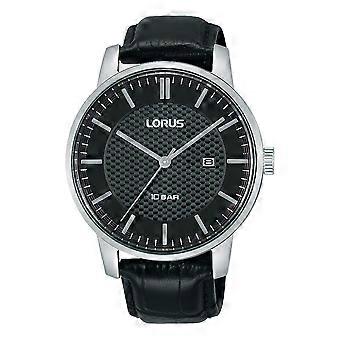 Lorus Gents 42 mm Quartz Black Dial Watch RH981NX9