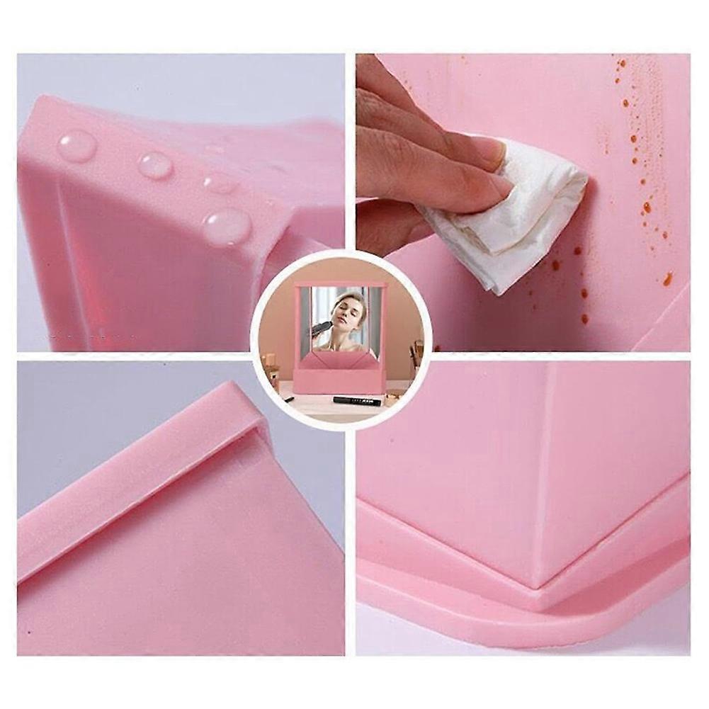 Non-Reversing Makeup Mirror, True Image Vanity Mirror for Accurate Reflections