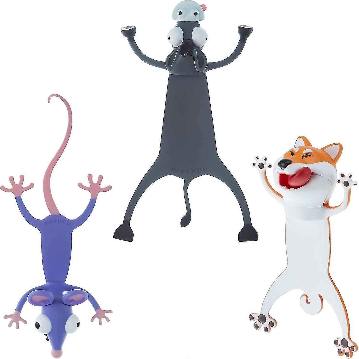 Funny Durable Waterproof Animal Bookmark