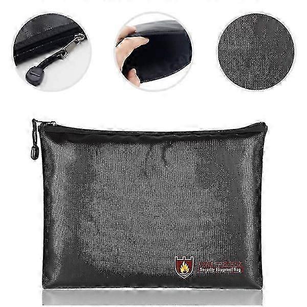 Fireproof document bag, fireproof waterproof document bag