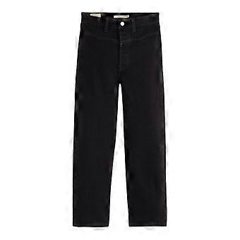 Levis Womens/Ladies Ribcage High Rise Wide Leg Jeans