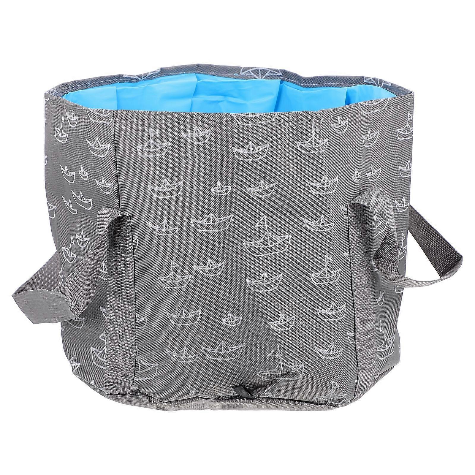 Folding Washing Car Bucket Foot Bath for 2Pcs Multi-Use Function