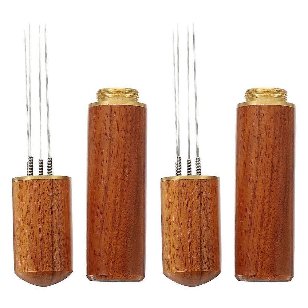 Brown Espresso Stirrer Coffee Stirrer Tool for Kitchen Use 2Pcs