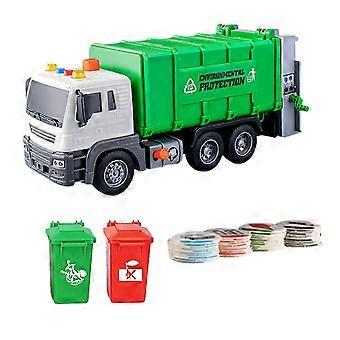 Realistic Dumping Truck Toy with Cards