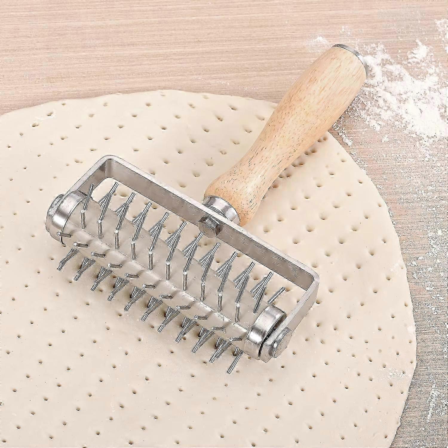 Stainless Steel Dough Docking Roller