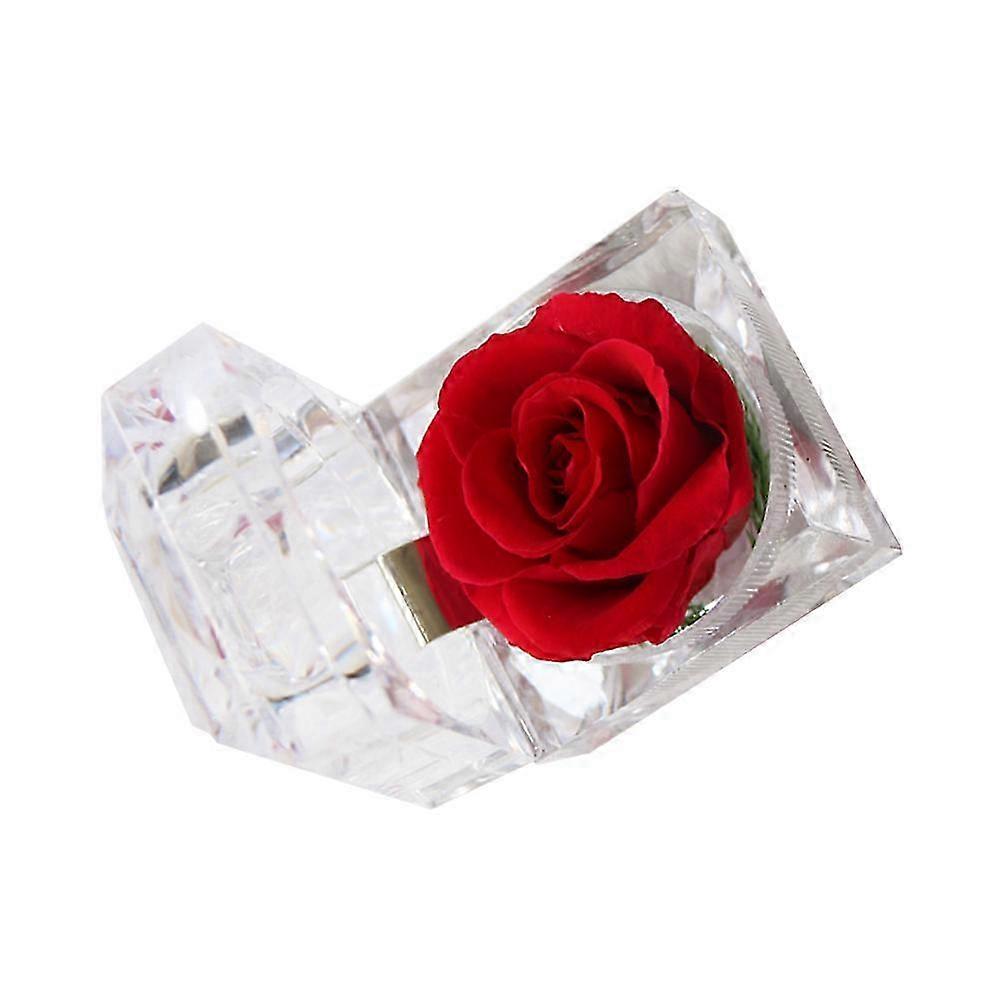 Mini Preserved Rose Glass Keepsake
