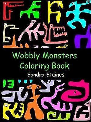 Wobbly Monsters Coloring Book