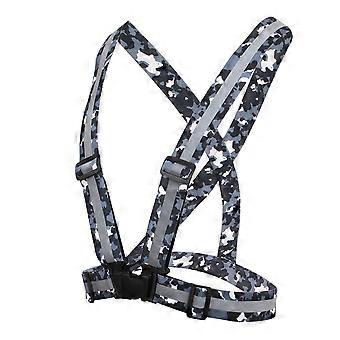 Reflective Vest Adjustable Safety High Visibility Outdoor Belt for Night Running Jogging Walking Cycling