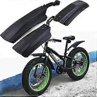 Schutzblech-Set für Vorder- und Hinterrad, geeignet für Fatbikes.