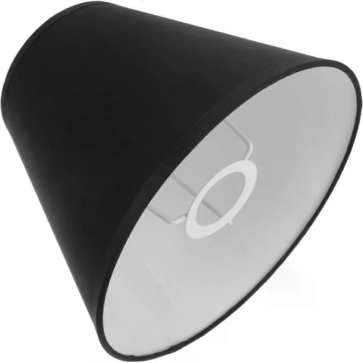 Cloth Lamp Shade E27 E14 Black for Bedroom Library Style