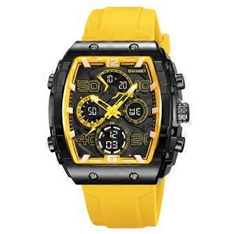 Skmei 2603  Waterproof Relojes Hombre Orologio Analog Digital Watch Sport Men Wrist Chronograph Silicone Strap Watch