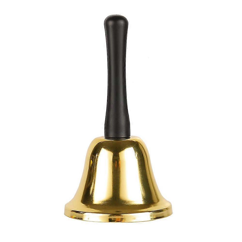 Vintage Chrome Hand Bell Loud Ringing
