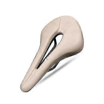 Ventilated PU Leather One-Piece Bike Saddle
