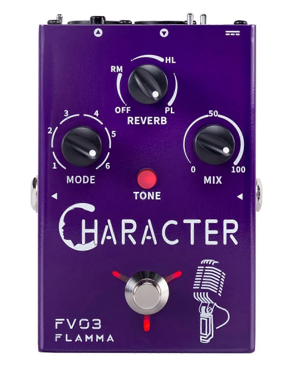 Vocal Effects Pedaal Stemprocessor met Delay en Reverb Effecten