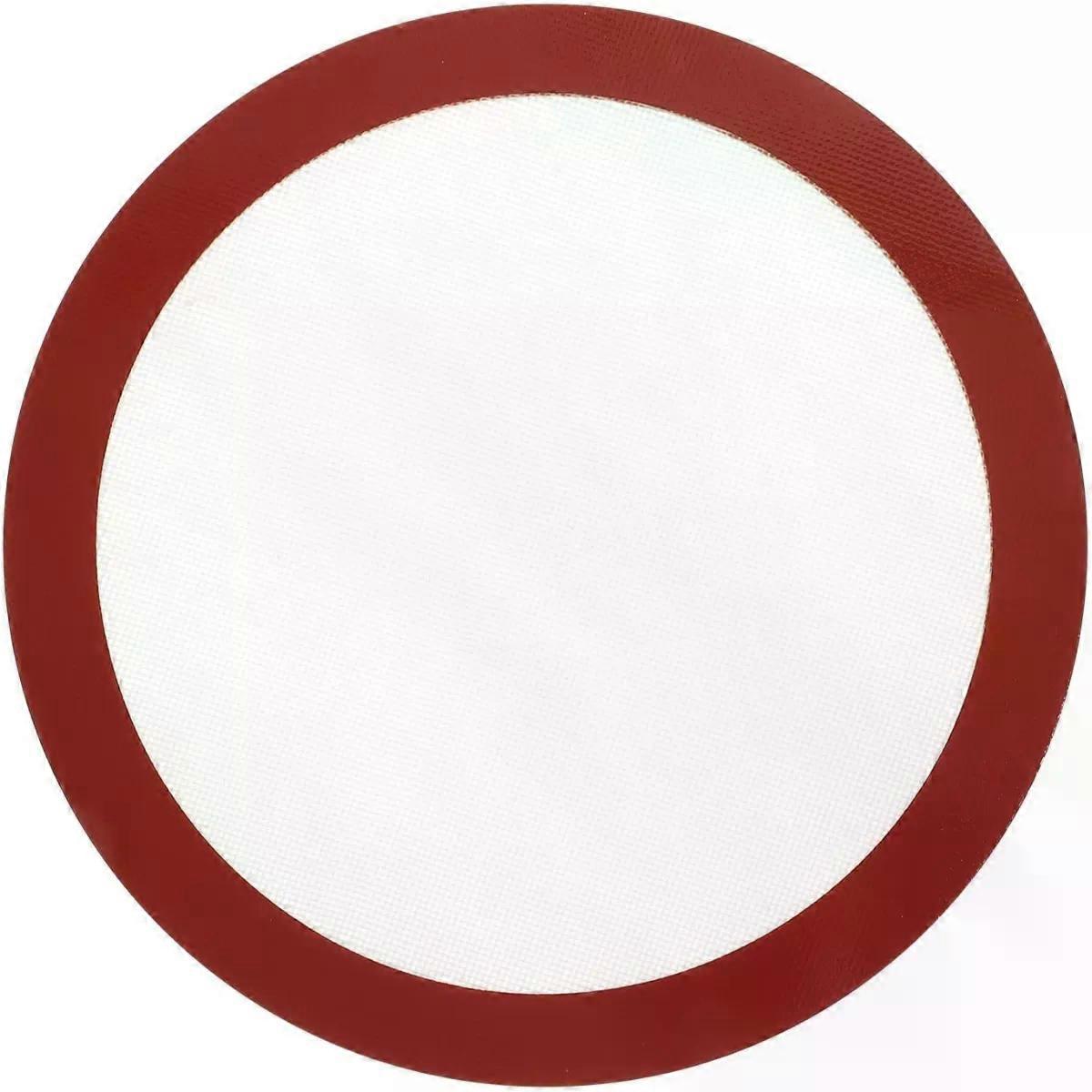 Round Silicone Baking Mat Non Stick Pizza Liners