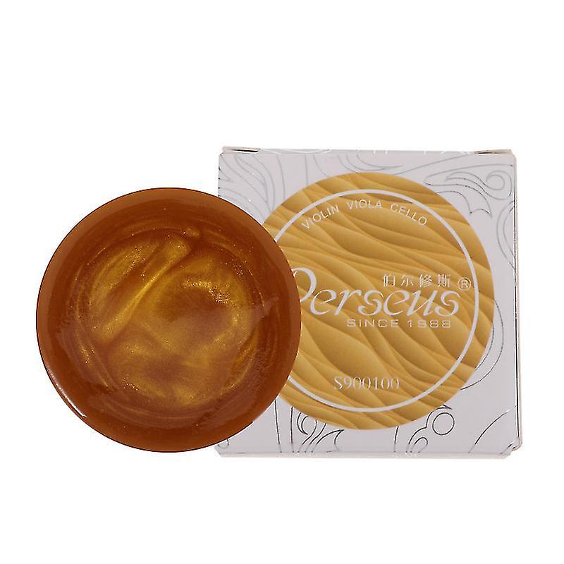 5X5x2.5cm Golden Violins 1pc Practical Rosin Block Violin Rosin Dust-free Rosin For Musical Instrume