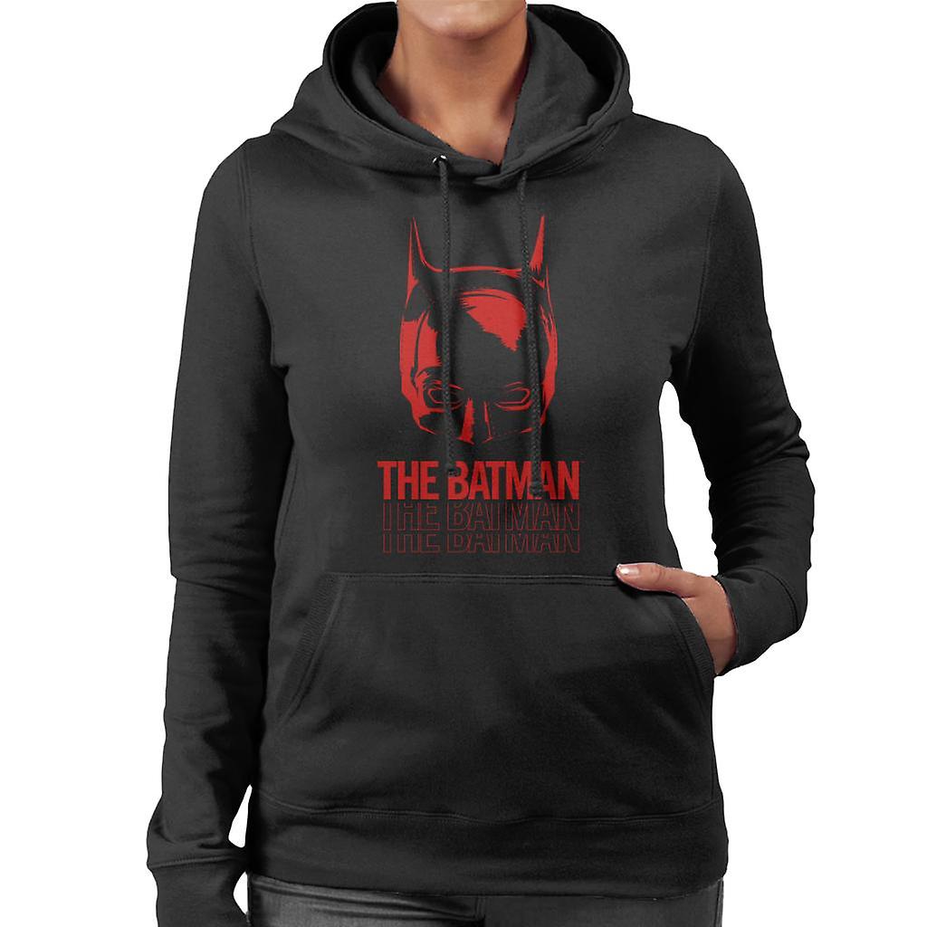 The Batman Red Mask Women's Hooded Sweatshirt