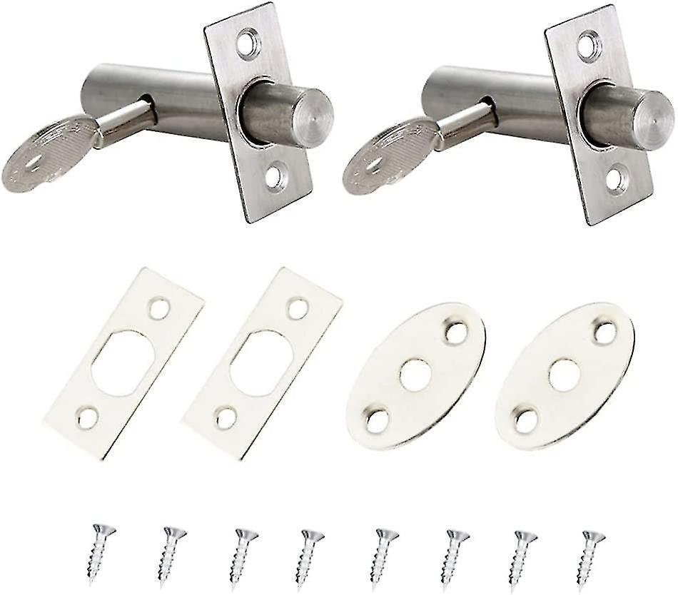 Door Security Rack Bolt, Security Deadbolt Stainless Steel Door Bolts ...