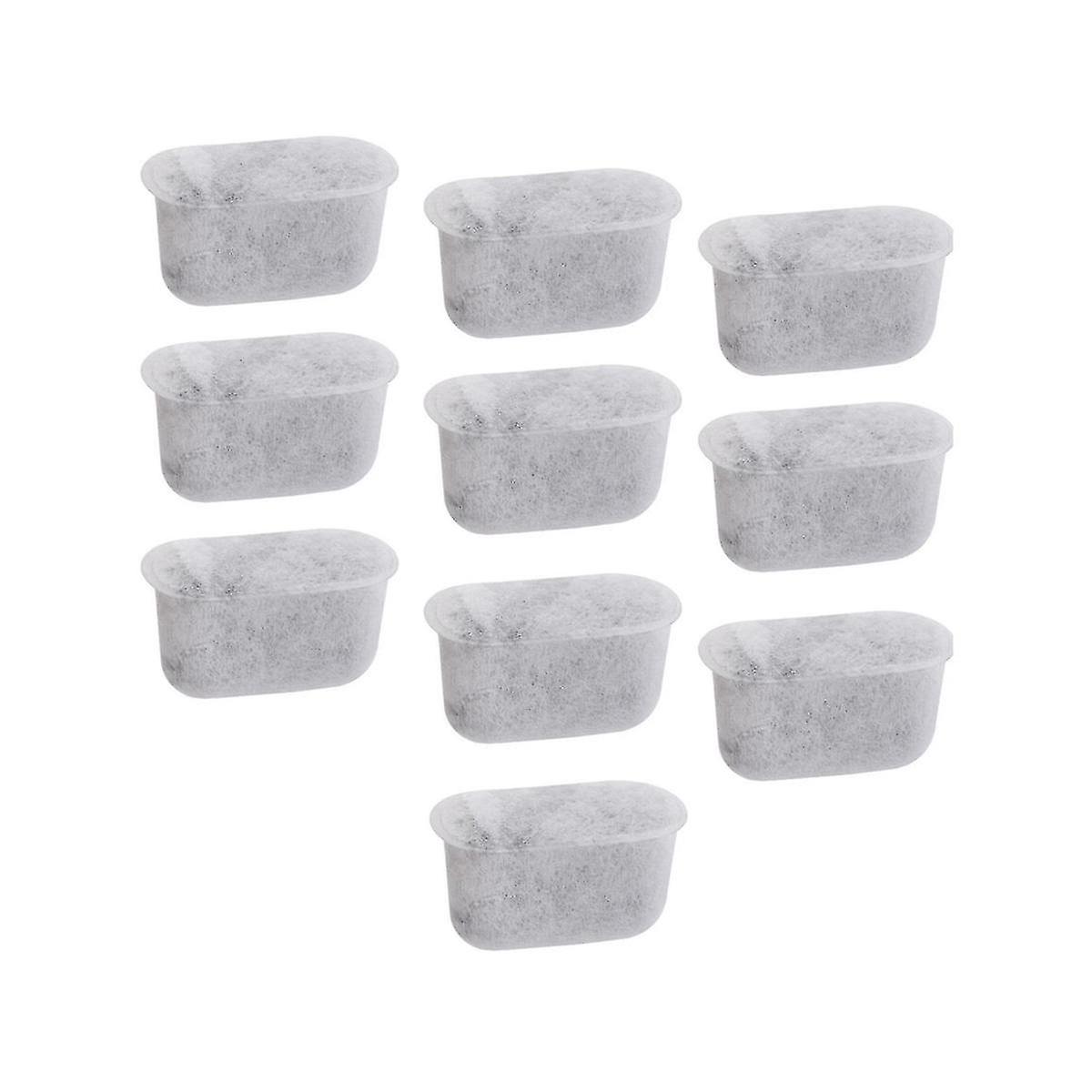 10pcs Replacement Activated Charcoal Water Filters For Coffee Machines