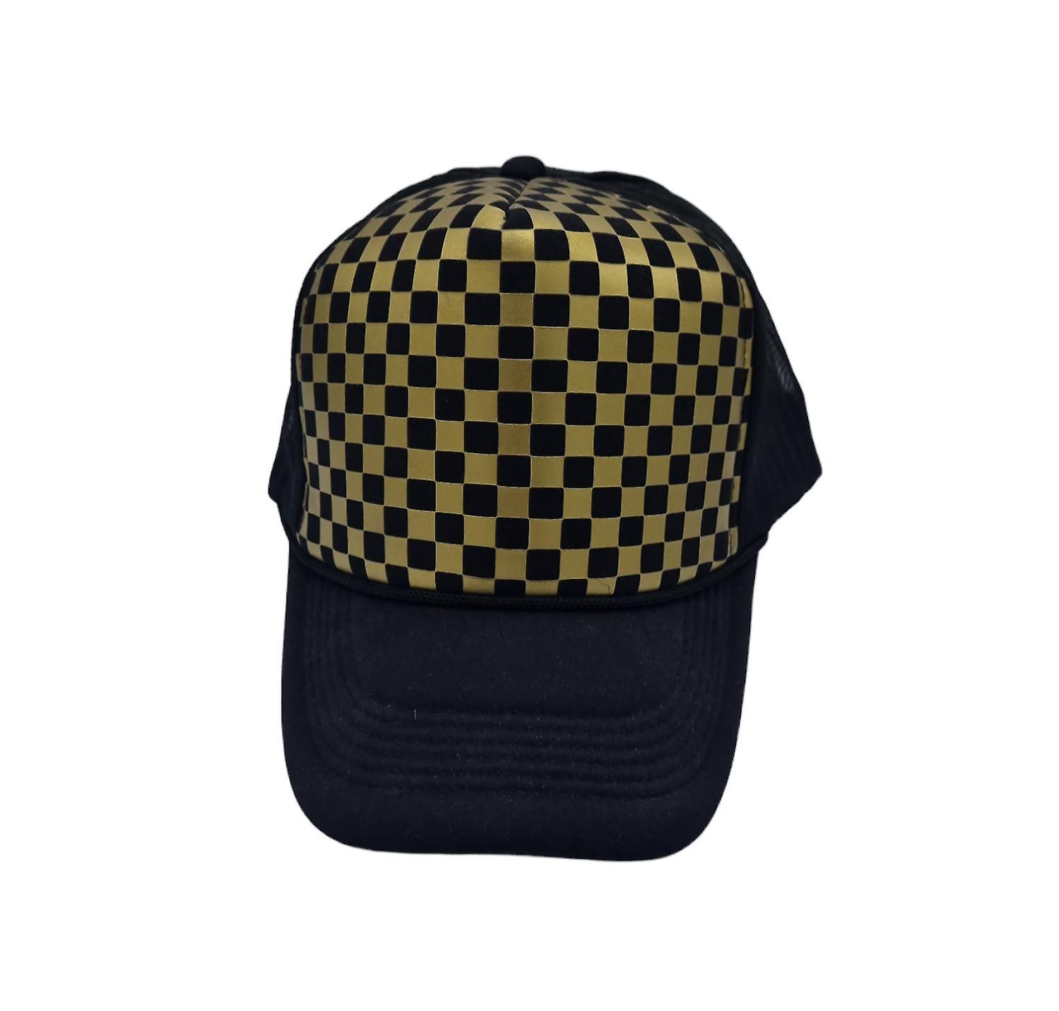 Gold Checkered - Trucker dop 