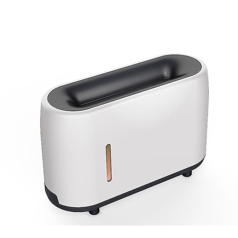 Flame Air Diffuser, Humidifier, Noiseless Essential Oil Diffuser With Remote Control,smart Aroma Diffuser For Home Office, 240ml Waterless Auto-off Co
