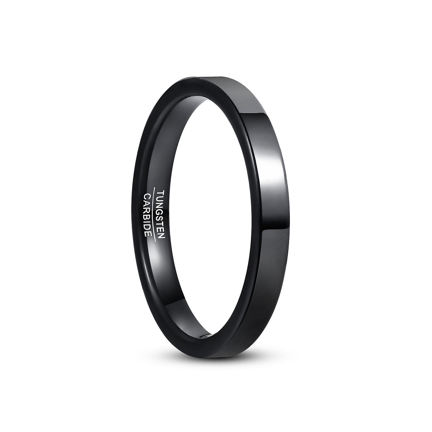 3mm Width Women's Tungsten Carbide Steel Ring