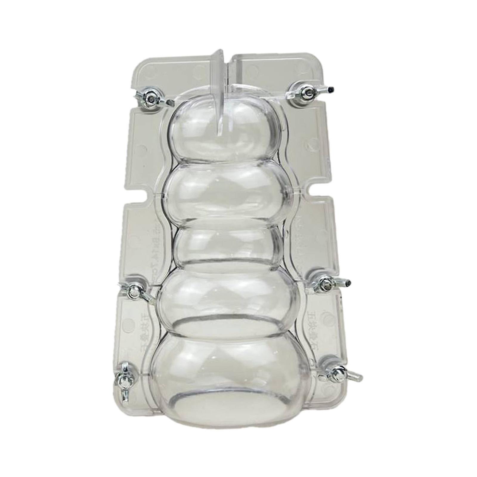 Plastic Candle Mold Handmade 3D Aromatherapy Candle Making Mould Large