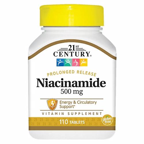 21st Century Niacinamide ، 500 مجم ، 110 كبسولة (عبوة من 6)