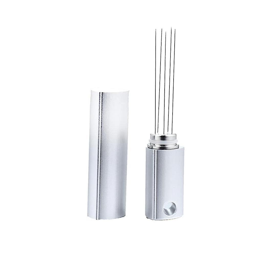Espresso Coffee Stirrer Portable Espresso Distribution Tool Coffee Stirring Tool Triangle Silver