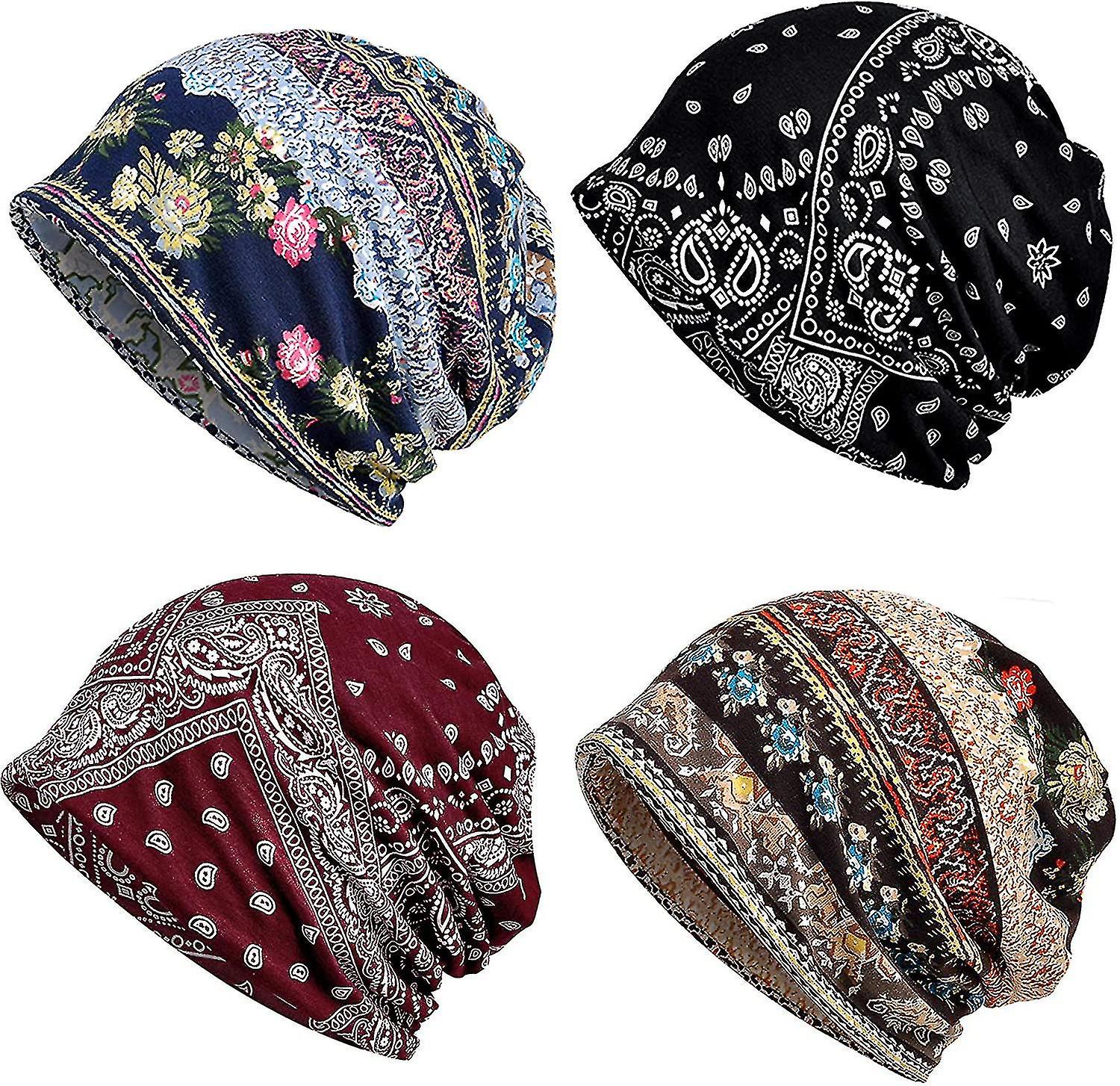 Cotton Slouchy Beanie Hip-hop Soft Lightweight Running Beanie Adult Dwarf Hats