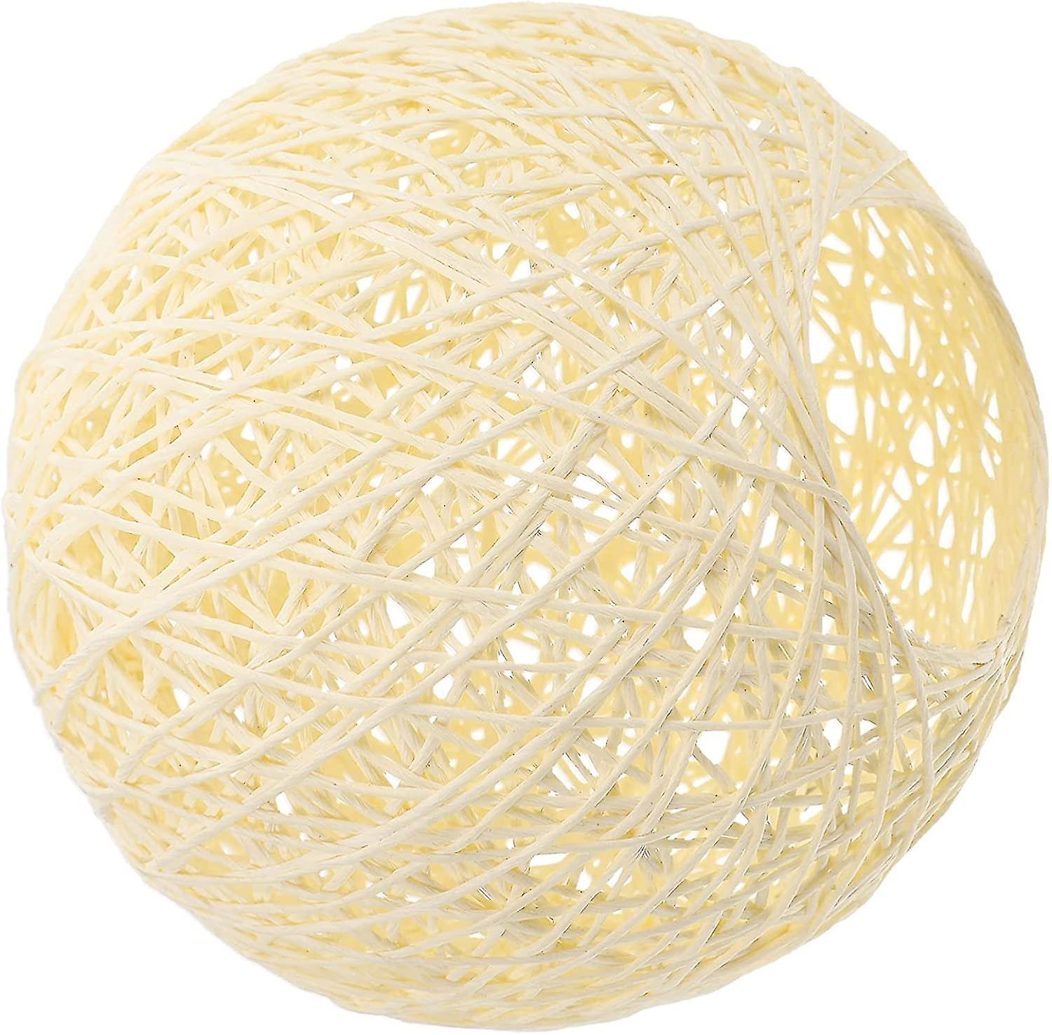 1 Pcs Paper Rattan Lampshade Rattan Ball Lampshade Paper Lamp Cover Rattan Lampshade For Lamps