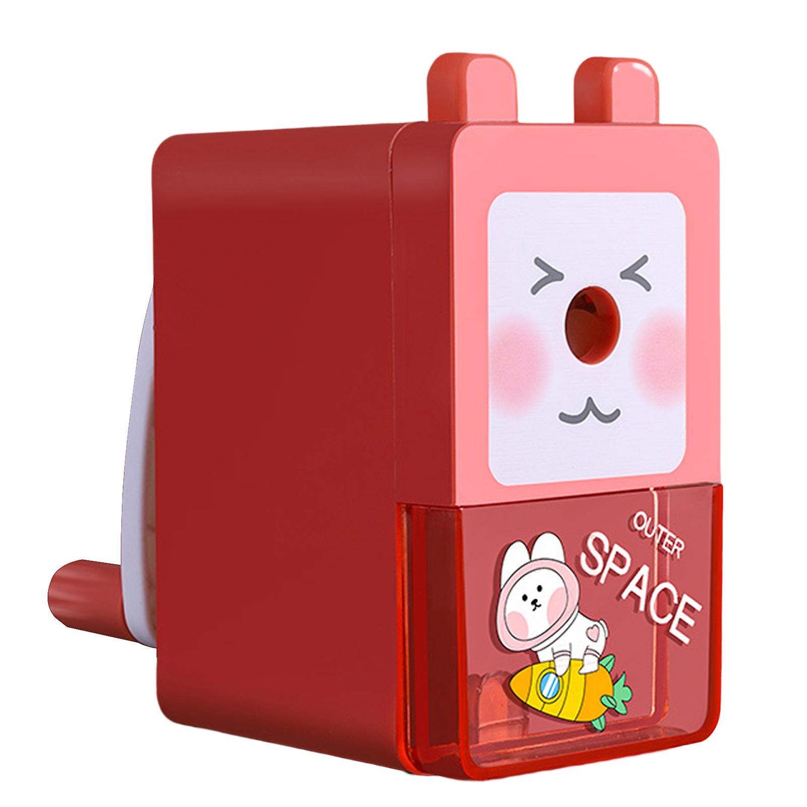 Single Hole Manual Pencil Sharpener Schools Stationery Pencil Sharpener For Eye Shadow Pencils Crayons
