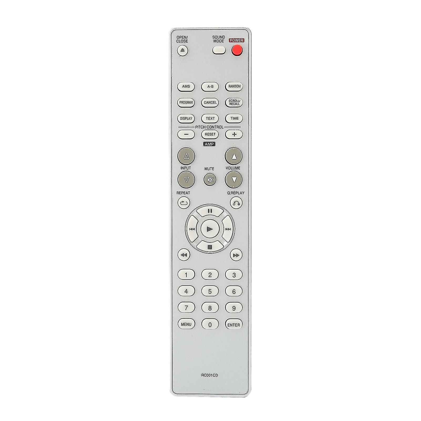 Effortless Replacement Remote for Marantz RC001CD - No Programming Needed, Easy Use
