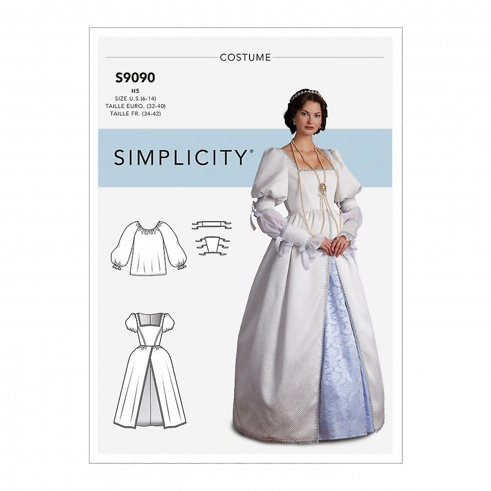 Cartamodello Simplicity 9090
