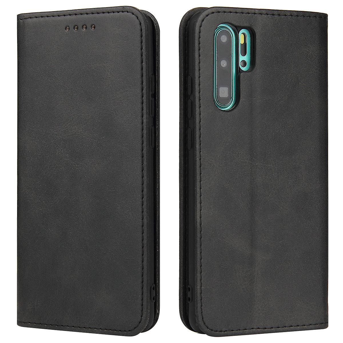 Flip Folio Leather Case For Huawei P40 Black Pns-1404