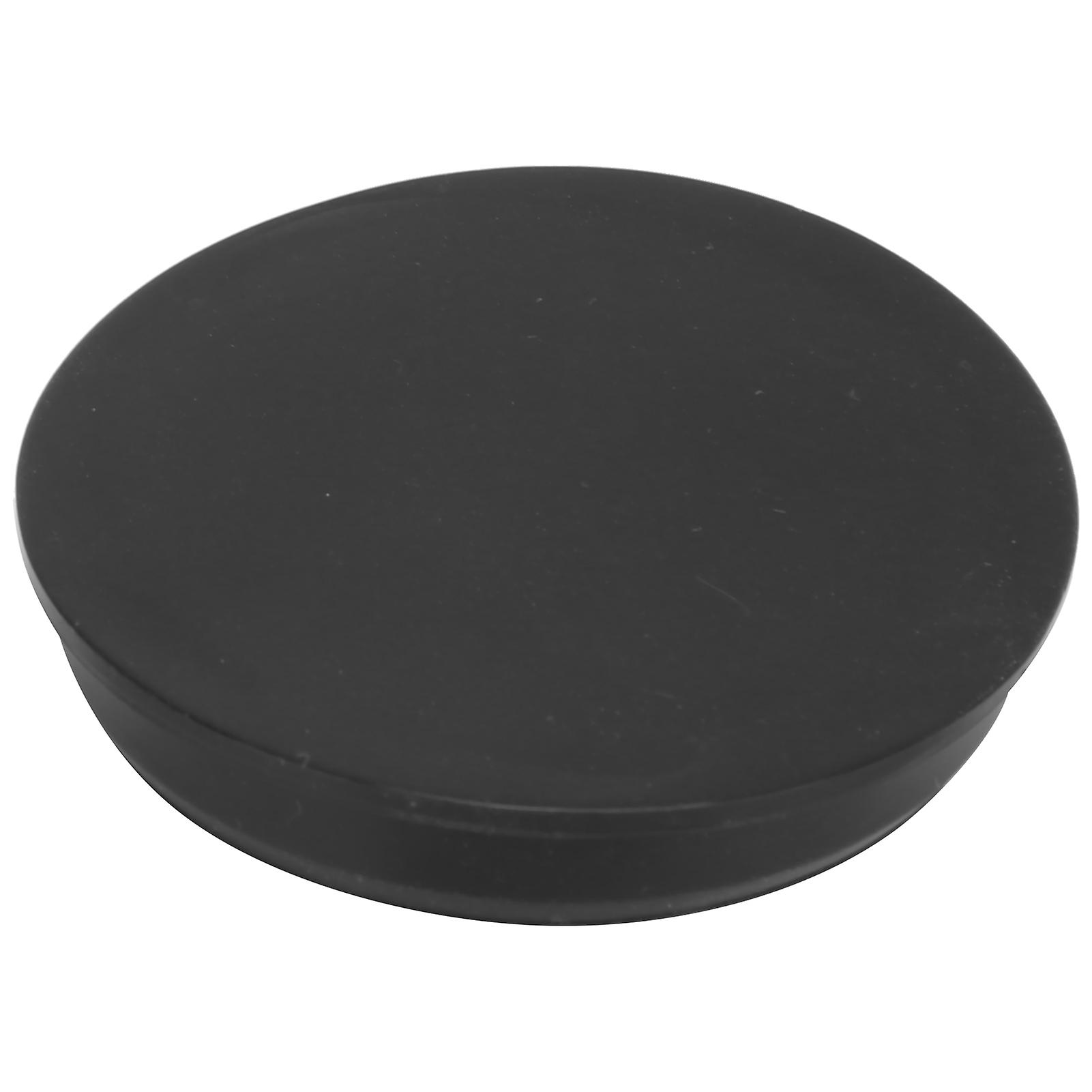 Couvercle inférieur de tambour à langue en caoutchouc, capuchon de trou de son atténuant le son, accessoire d'instrument, trou intérieur de 65 mm