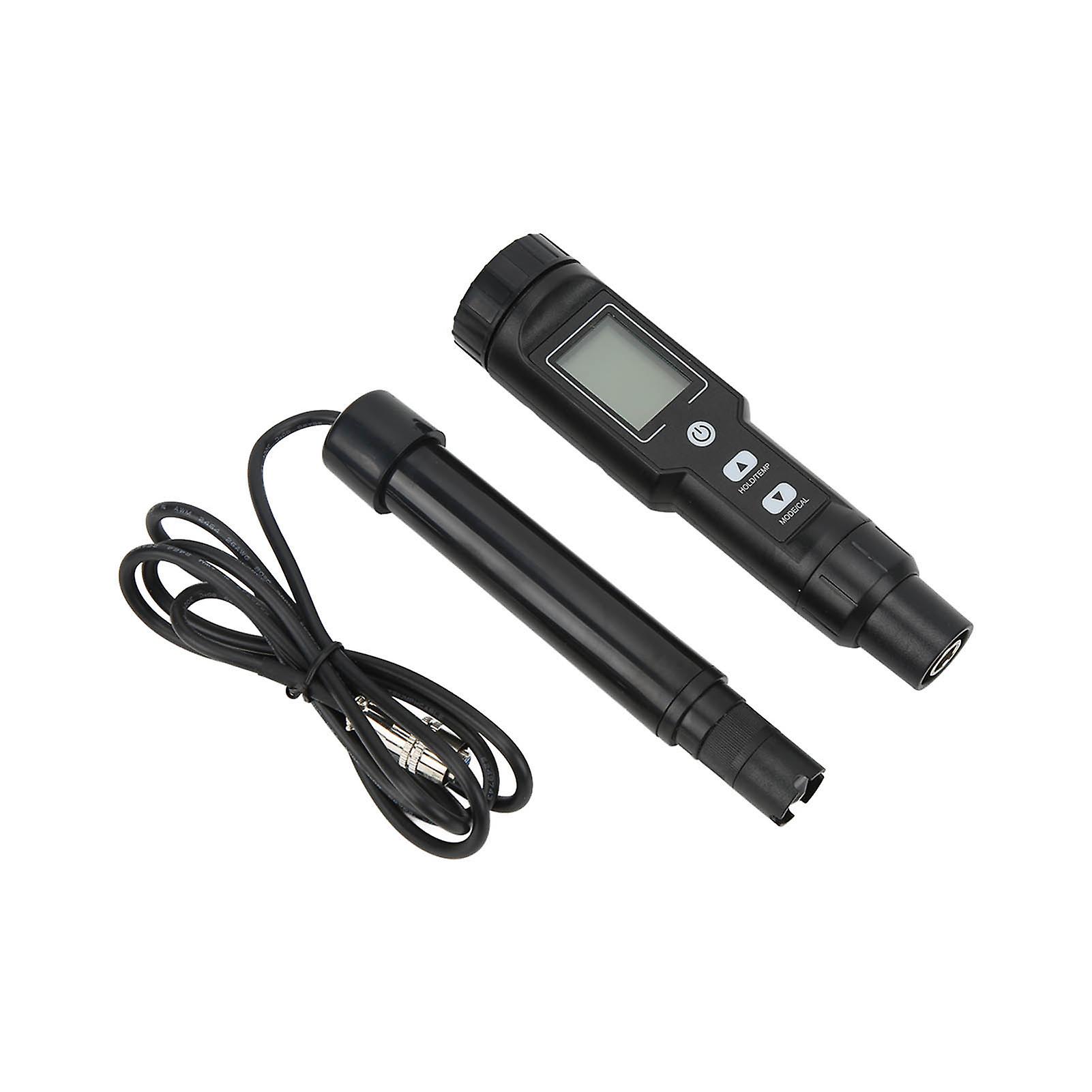 DO9100 Portable Digital Dissolved Oxygen Meter with Temperature Detector for Aquarium Swimming PoolStandard (Without Backlight) 