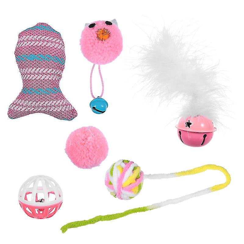6pcs Kitten Toy