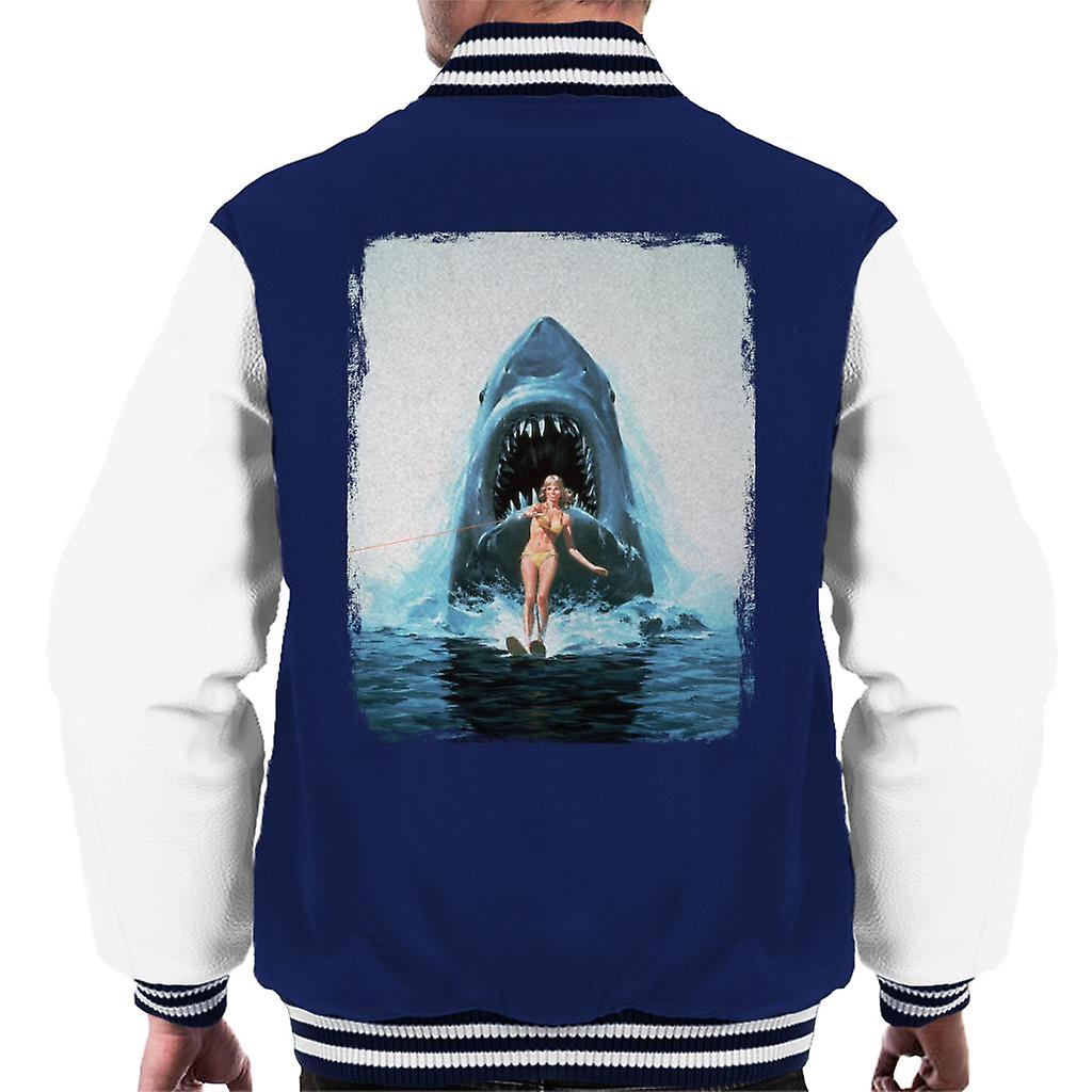 Jaws 2 Water Ski Men's Varsity Jacket
