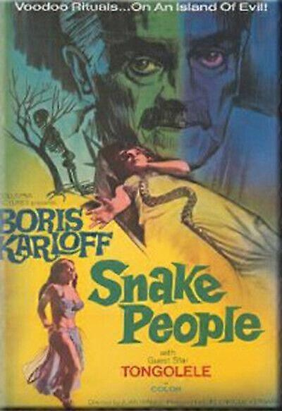 Snake People DVD Cert tc Region 2