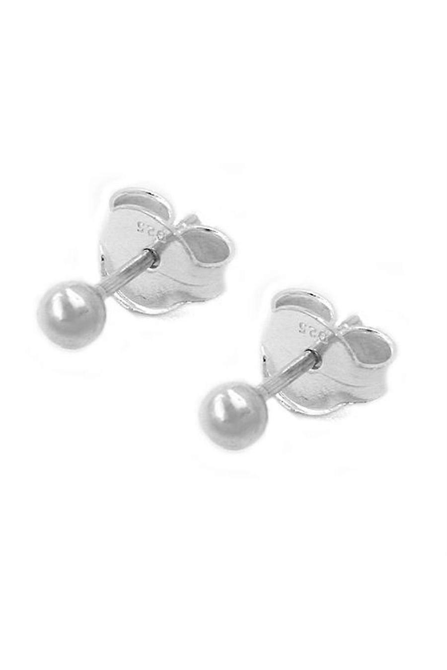 Stud Earrings Balls 3mm Silver 925 - Gl90333
