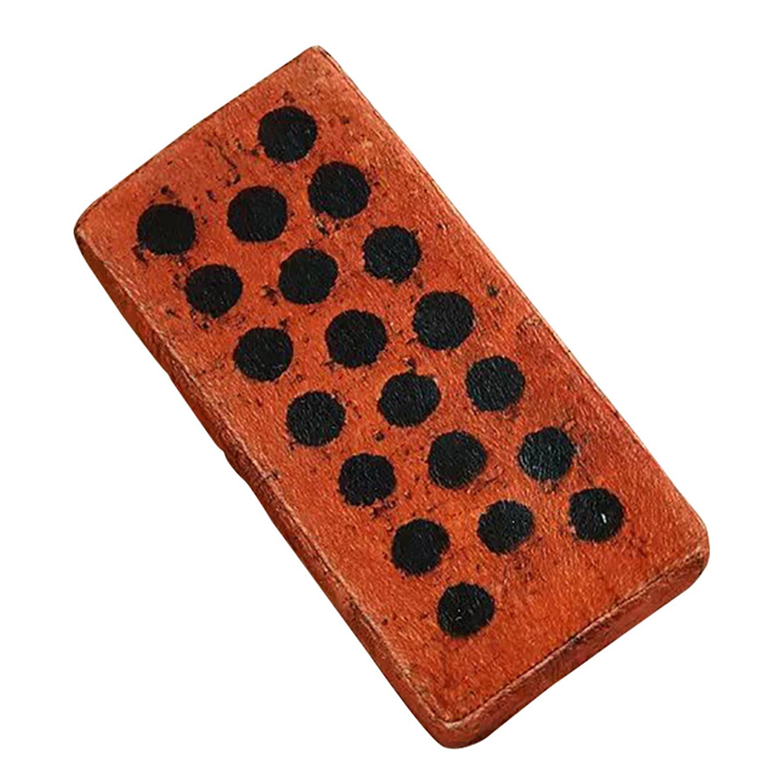 Creative Funny Simulation Brick Wood Block Pillow Office Nap Rest Sponge Cushion