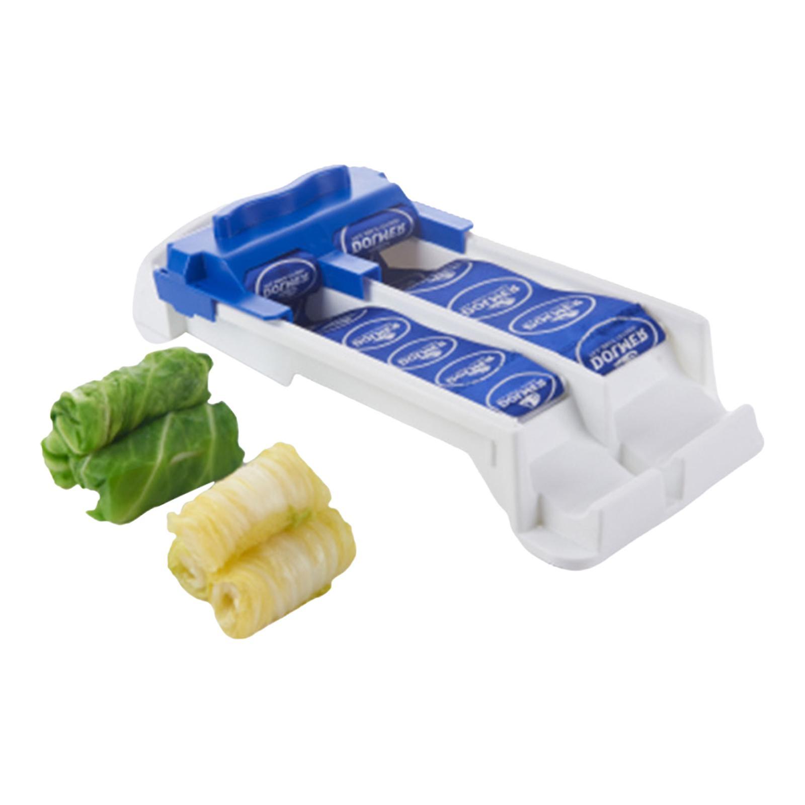 Vegetable Rolling Tool Sushi Roller Multiuse Food Machining Rolling Machine Double Row for Dessert Shop Household Dining Room