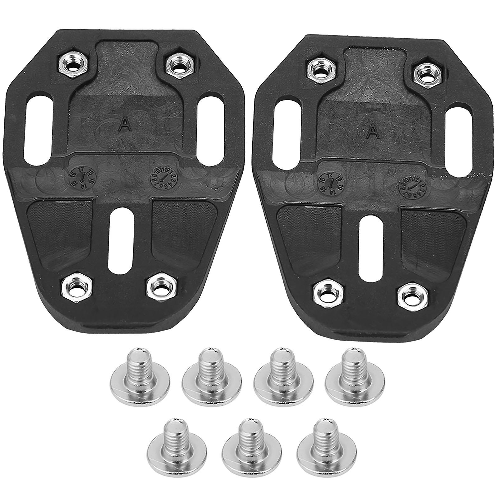 1 paire d'adaptateurs et de couvre-cales à dégagement rapide pour chaussures de cyclisme Speedplay Zero (A)